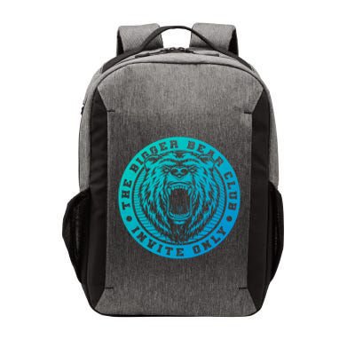 The Bigger Bear Club Mom Dad Nana Gift Vector Backpack