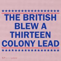The British Blew A Thirteen Colony Lead Funny 4th Of July 25L Jumbo Tote