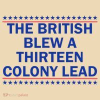 The British Blew A Thirteen Colony Lead Funny 4th Of July Drawstring Bag