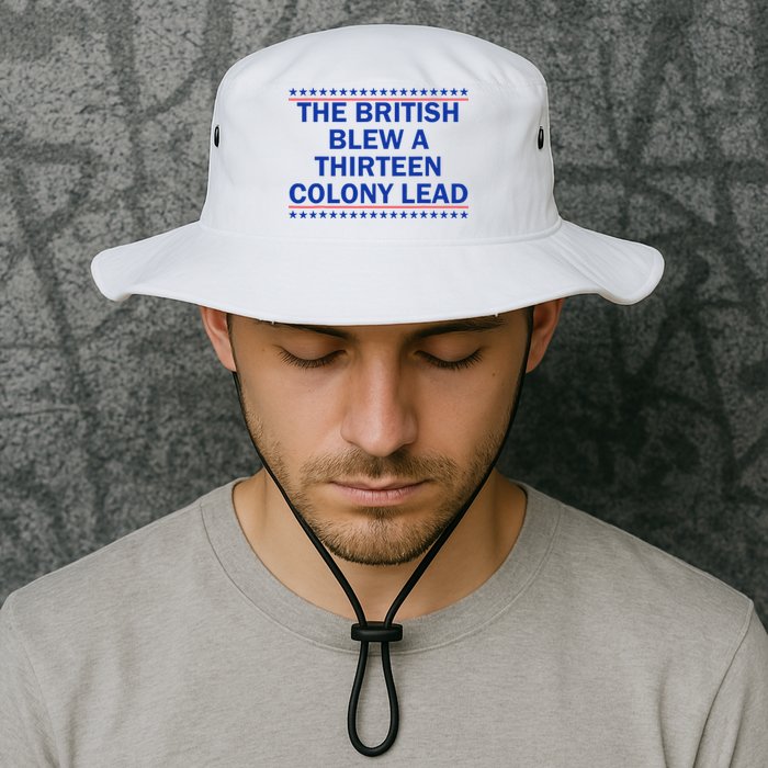 The British Blew A Thirteen Colony Lead Funny 4th Of July Bucket Hat