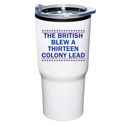 The British Blew A Thirteen Colony Lead Funny 4th Of July Tumbler