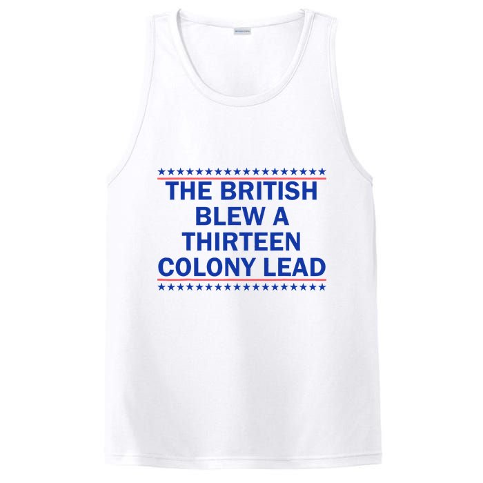 The British Blew A Thirteen Colony Lead Funny 4th Of July PosiCharge Competitor Tank
