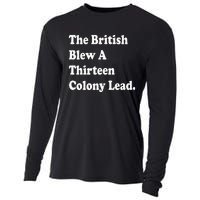 The British Blew A Thirteen Colony Lead Red Philadelphia Cooling Performance Long Sleeve Crew