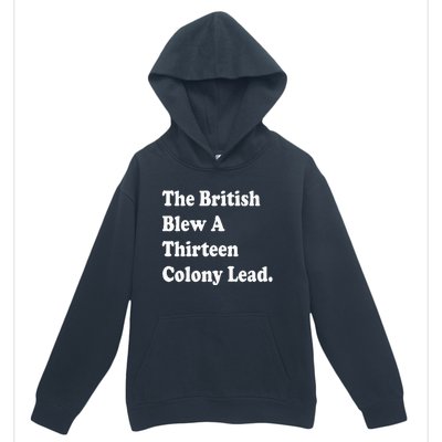 The British Blew A Thirteen Colony Lead Red Philadelphia Urban Pullover Hoodie