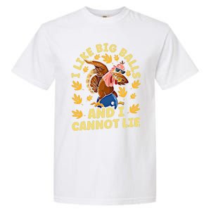 Thanksgiving Bowl Bowler Strike Pin Sport Turkey Bowling Cool Gift Garment-Dyed Heavyweight T-Shirt