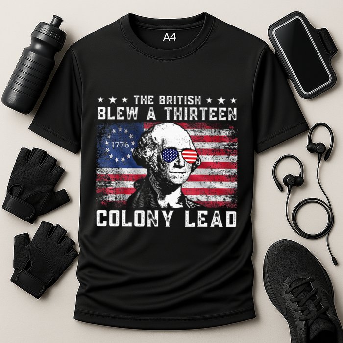 The British Blew A Thirteen Colony Lead Cooling Performance Crew T-Shirt