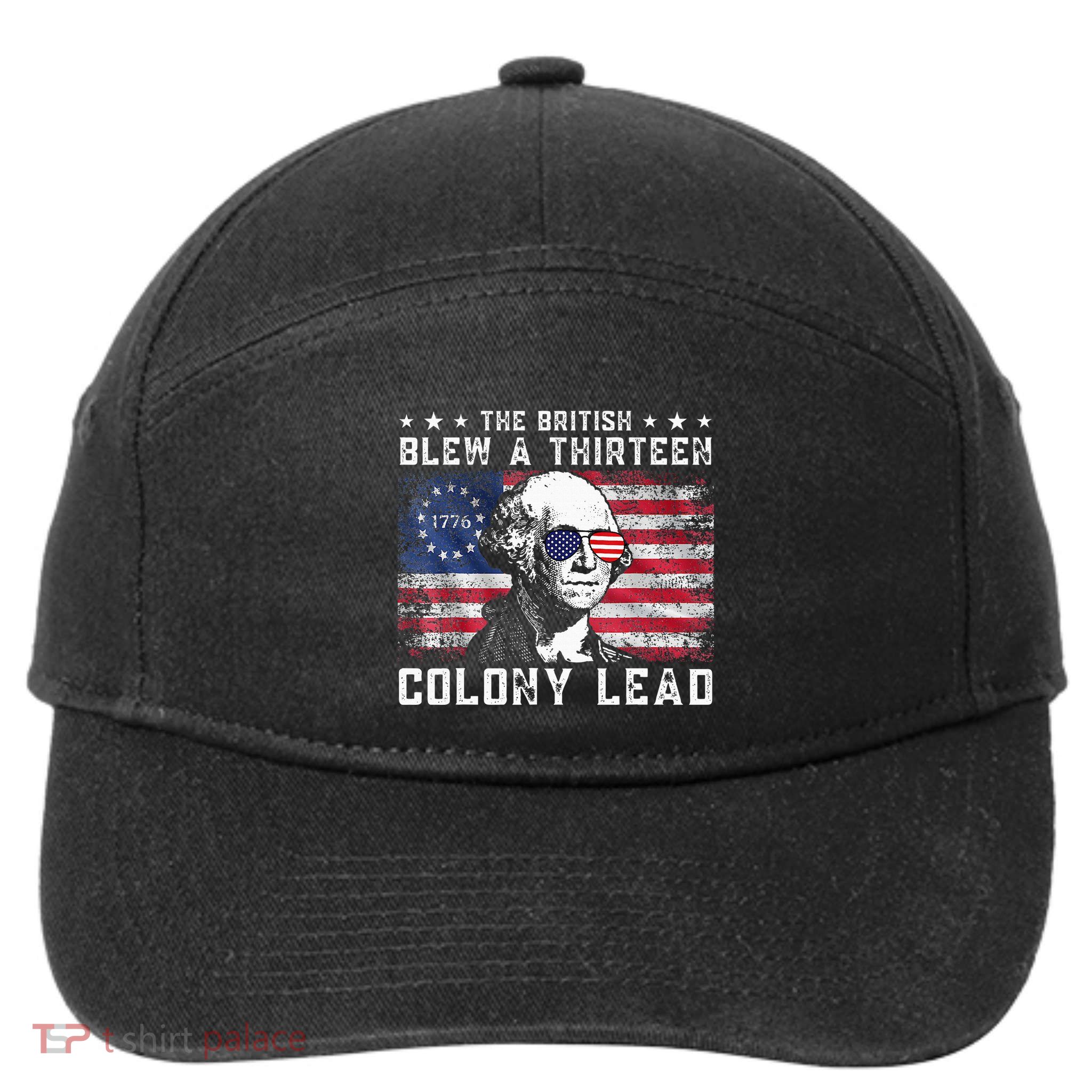 The British Blew A Thirteen Colony Lead 7-Panel Snapback Hat
