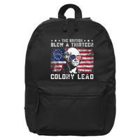 The British Blew A Thirteen Colony Lead 16 in Basic Backpack