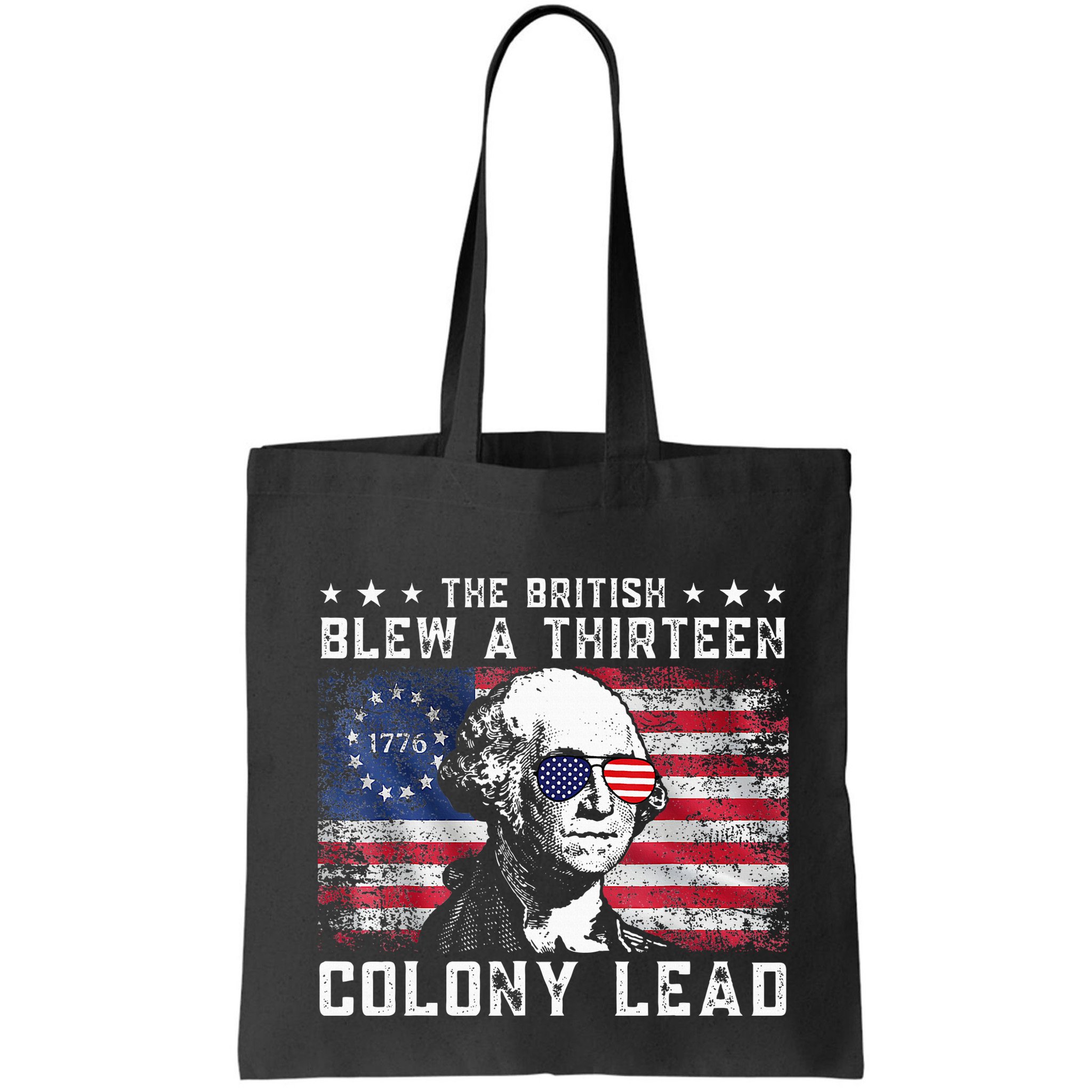 The British Blew A Thirteen Colony Lead Bag