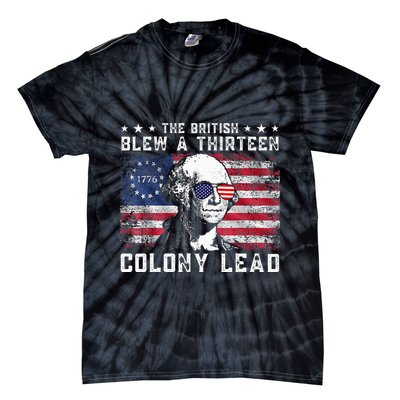 The British Blew A Thirteen Colony Lead Tie-Dye T-Shirt