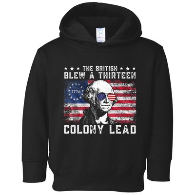 The British Blew A Thirteen Colony Lead Toddler Hoodie