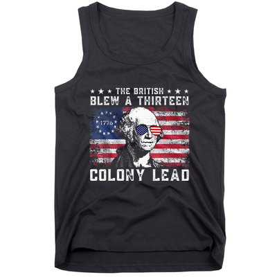 The British Blew A Thirteen Colony Lead Tank Top