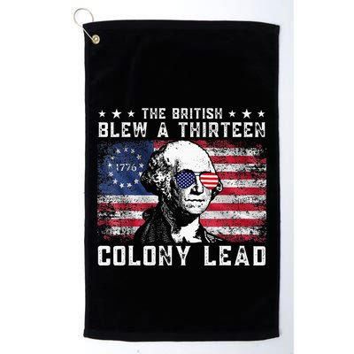 The British Blew A Thirteen Colony Lead Golf Towel
