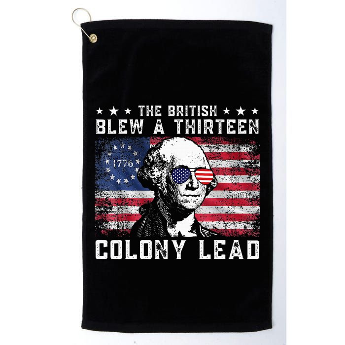The British Blew A Thirteen Colony Lead Golf Towel