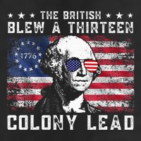 The British Blew A Thirteen Colony Lead Golf Towel