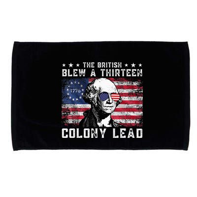 The British Blew A Thirteen Colony Lead Microfiber Hand Towel