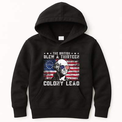 The British Blew A Thirteen Colony Lead Kids Hoodie