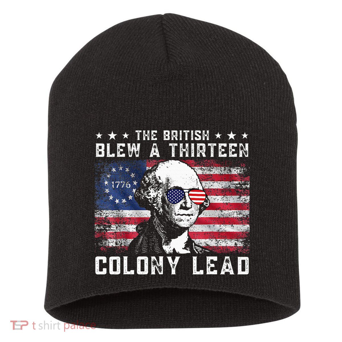 The British Blew A Thirteen Colony Lead Short Acrylic Beanie