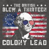 The British Blew A Thirteen Colony Lead Vector Backpack
