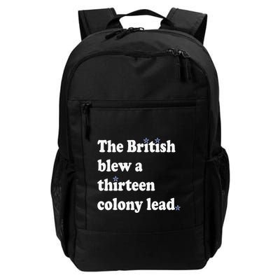 The British Blew A Thirteen Colony Lead Backpack
