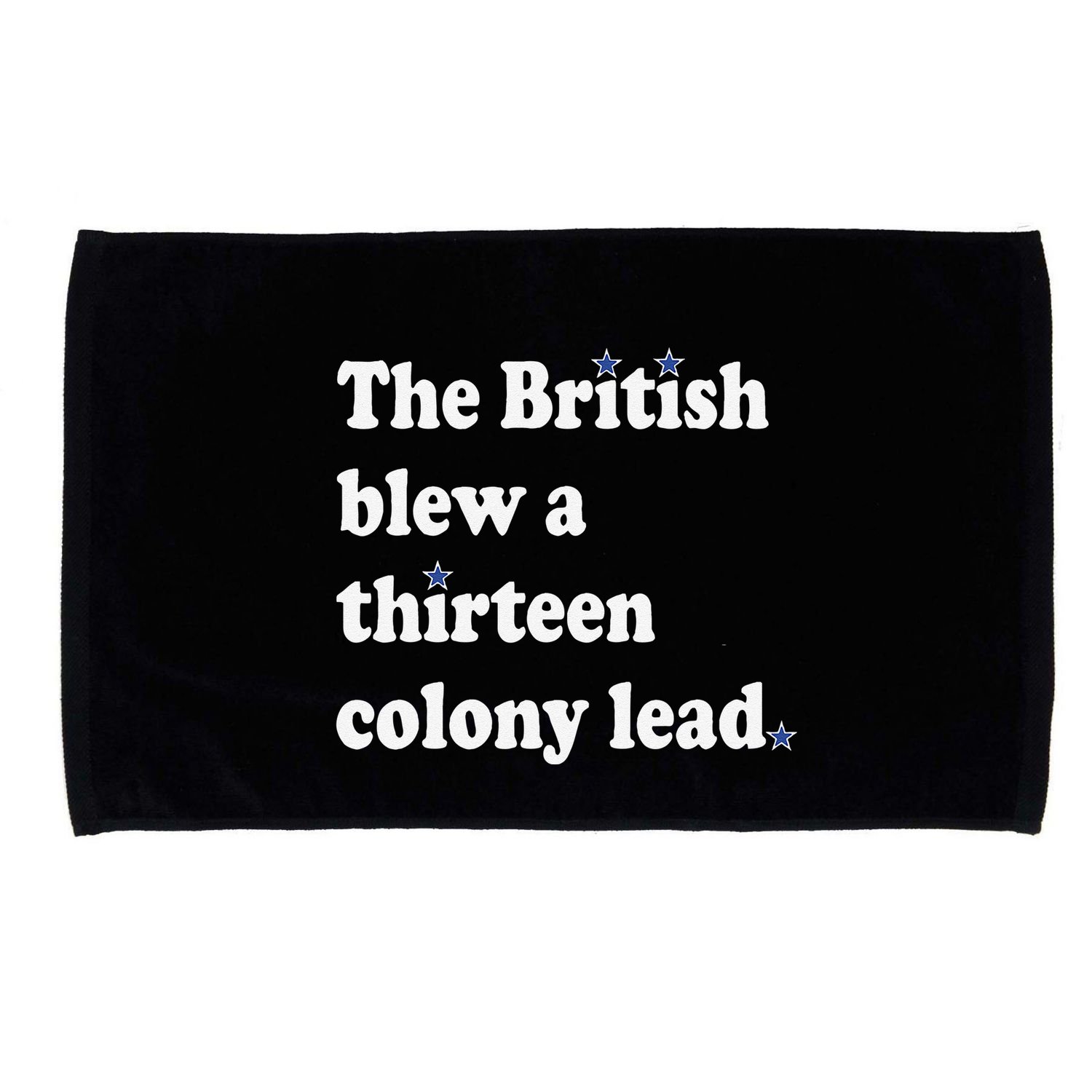 The British Blew A Thirteen Colony Lead Microfiber Hand Towel