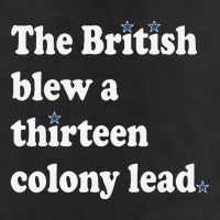 The British Blew A Thirteen Colony Lead Microfiber Hand Towel