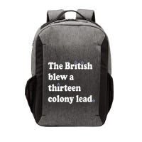 The British Blew A Thirteen Colony Lead Vector Backpack