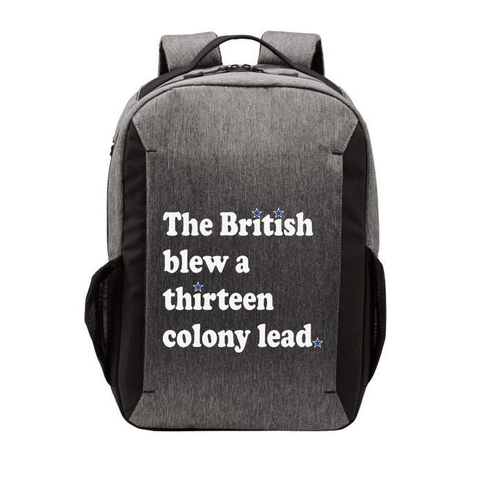 The British Blew A Thirteen Colony Lead Vector Backpack