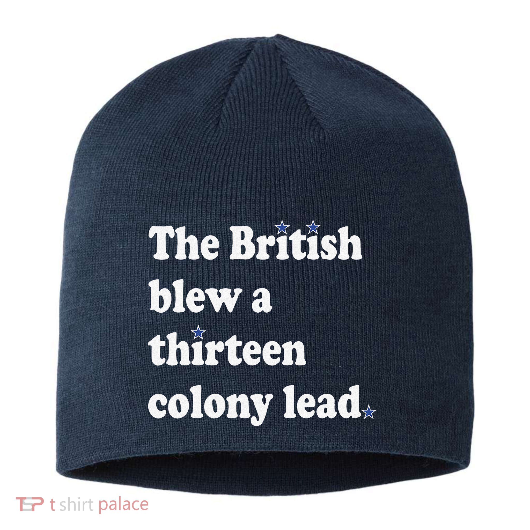 The British Blew A Thirteen Colony Lead Sustainable Beanie