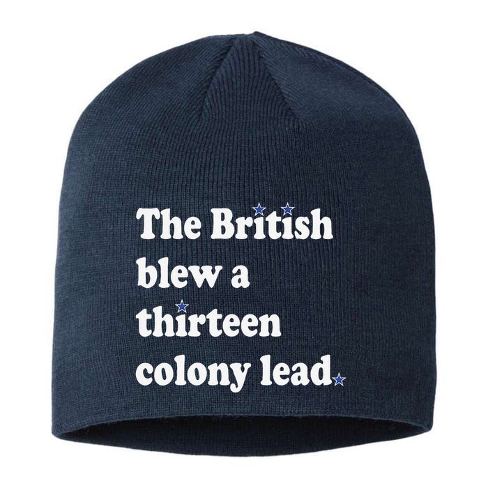 The British Blew A Thirteen Colony Lead Sustainable Beanie