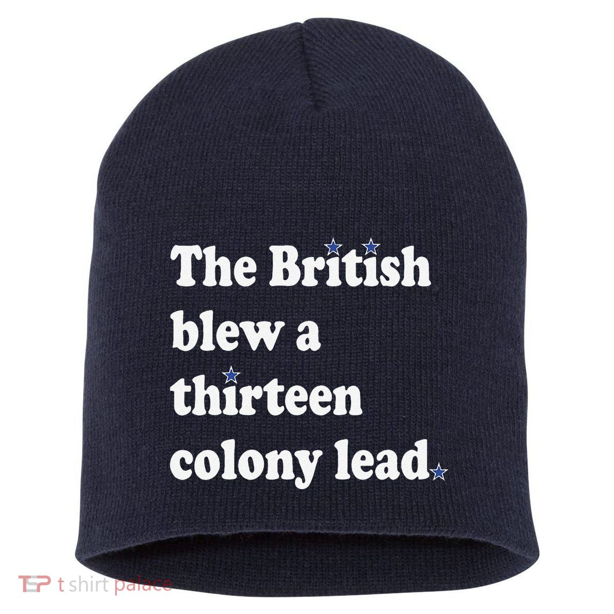 The British Blew A Thirteen Colony Lead Short Acrylic Beanie