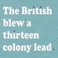 The British Blew A Thirteen Colony Lead Sueded Cloud Jersey T-Shirt