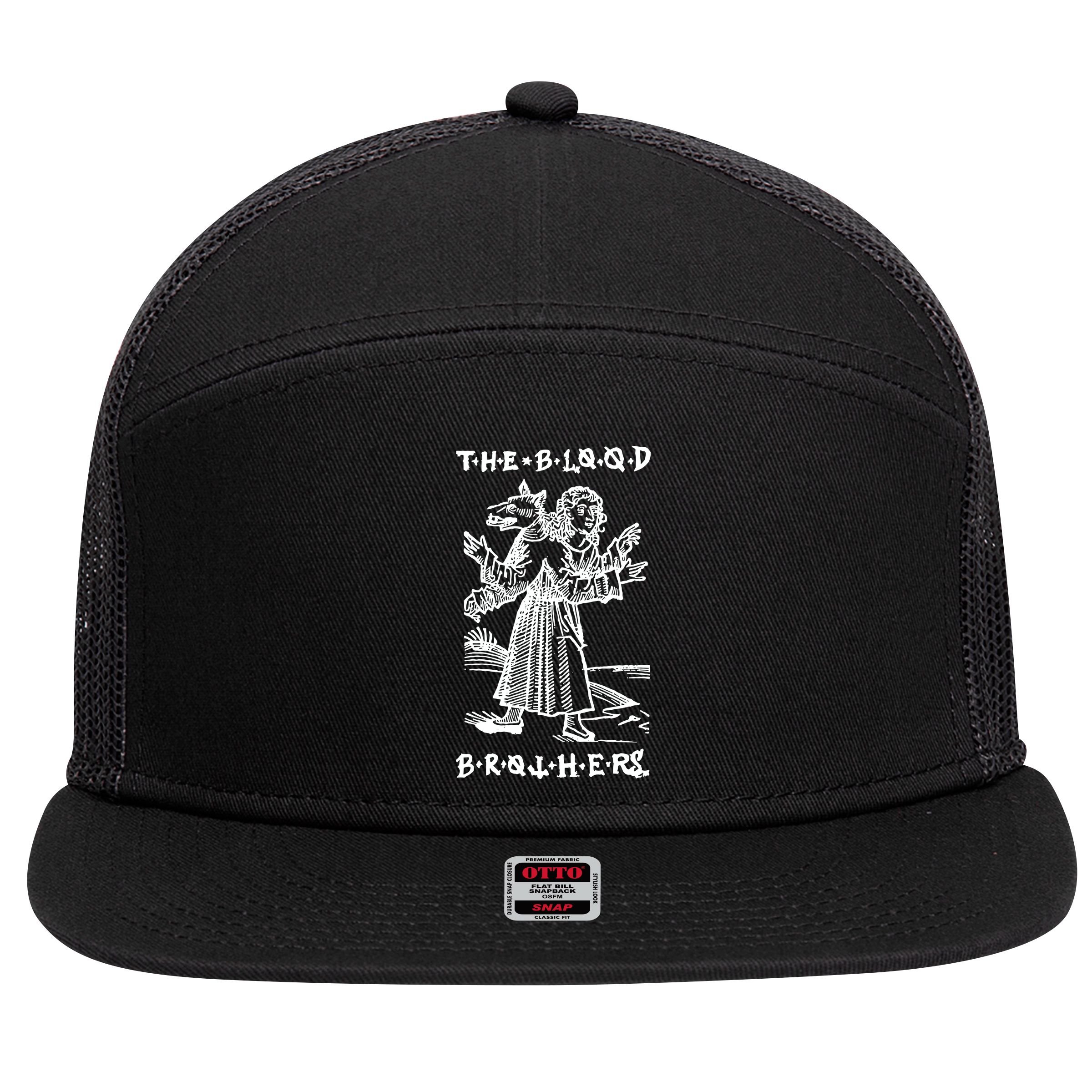 The Blood Brothers Wolf Boy 7 Panel Mesh Trucker Snapback Hat