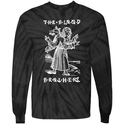 The Blood Brothers Wolf Boy Tie-Dye Long Sleeve Shirt