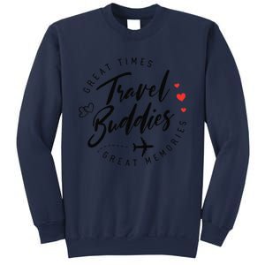 Travel Buddies Besties Trip 2024 Girl Trip Summer Vacation Sweatshirt