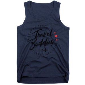 Travel Buddies Besties Trip 2024 Girl Trip Summer Vacation Tank Top