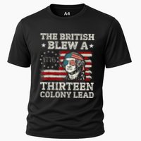 The British Blew A 13 Colony Lead Funny Cooling Performance Crew T-Shirt