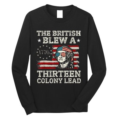 The British Blew A 13 Colony Lead Funny Long Sleeve Shirt