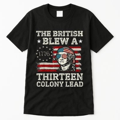 The British Blew A 13 Colony Lead Funny Tall T-Shirt