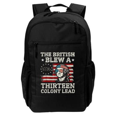 The British Blew A 13 Colony Lead Funny Backpack