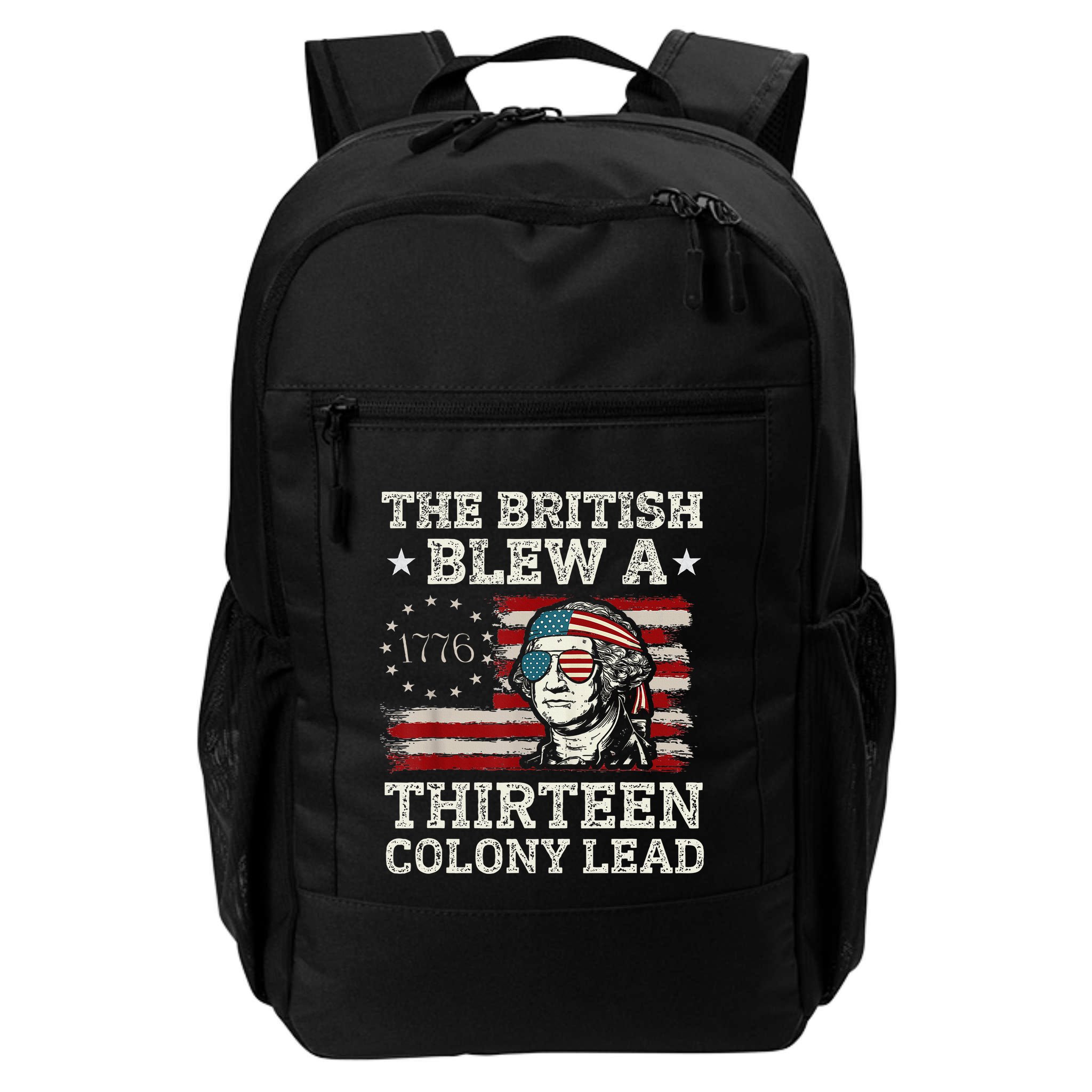 The British Blew A 13 Colony Lead Funny Backpack