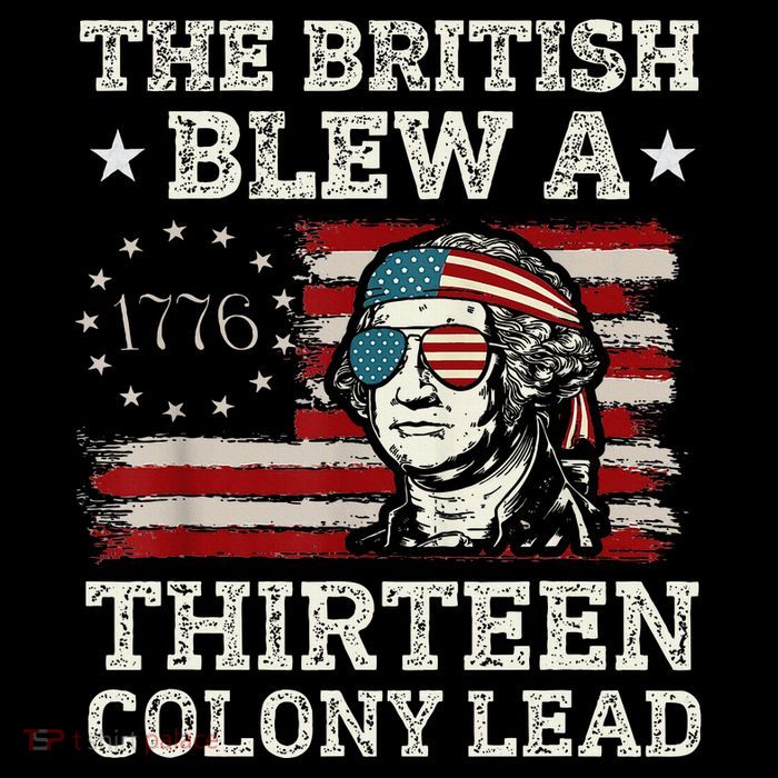 The British Blew A 13 Colony Lead Funny Sustainable Beanie