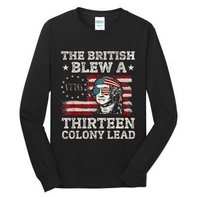 The British Blew A 13 Colony Lead Funny Tall Long Sleeve T-Shirt