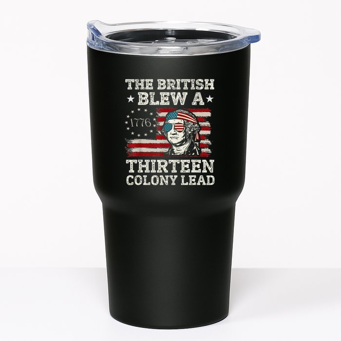 The British Blew A 13 Colony Lead Funny Tumbler