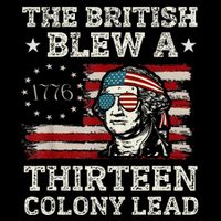 The British Blew A 13 Colony Lead Funny Pom Pom 12in Knit Beanie