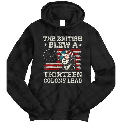 The British Blew A 13 Colony Lead Funny Tie Dye Hoodie