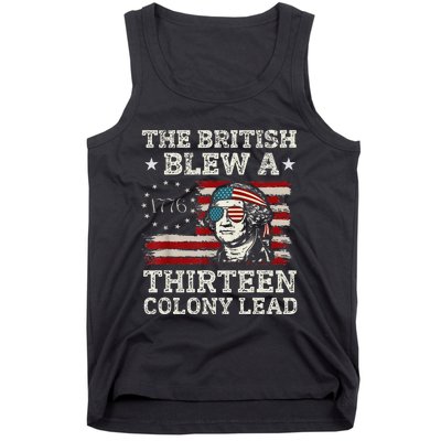 The British Blew A 13 Colony Lead Funny Tank Top