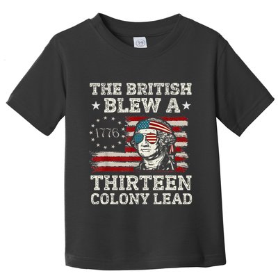 The British Blew A 13 Colony Lead Funny Toddler T-Shirt