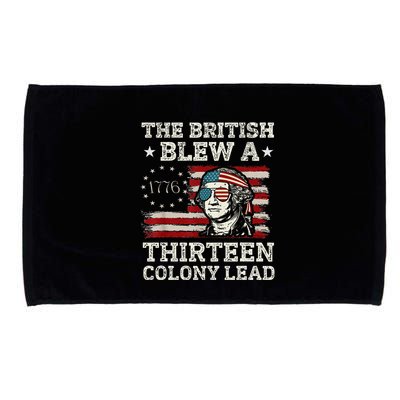 The British Blew A 13 Colony Lead Funny Microfiber Hand Towel