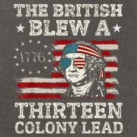 The British Blew A 13 Colony Lead Funny Cotton Canvas Backpack